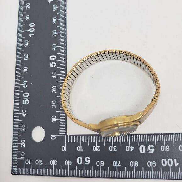 Disney X Lorus Mickey Mouse Gold-Tone Analog Watch - Rare Left-Facing Mickey! - Picture 11 of 13